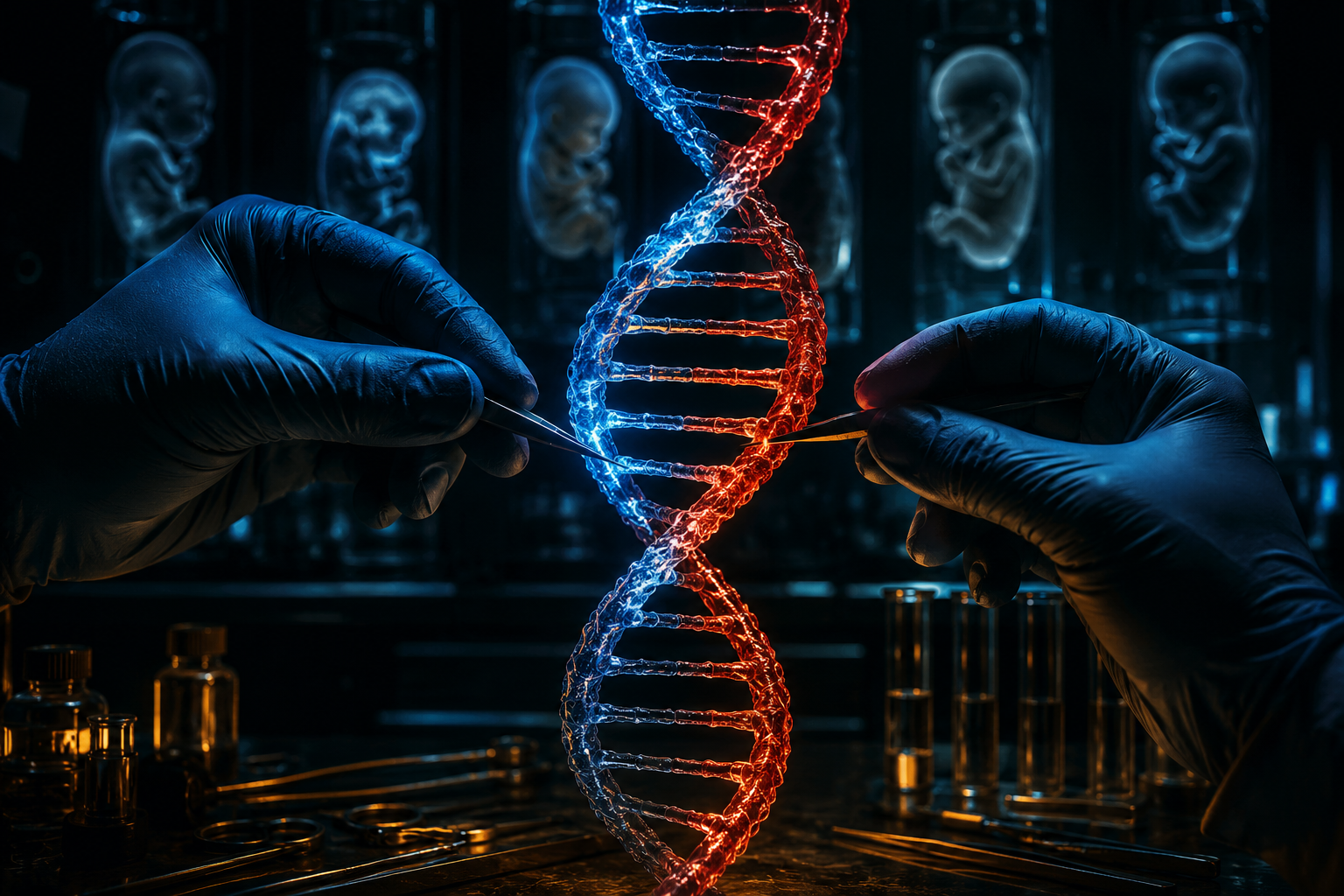 CRISPR Humano: A Linha Vermelha Entre Curar e Projetar Pessoas